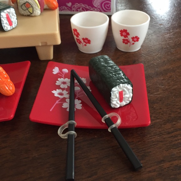 american girl out for sushi set